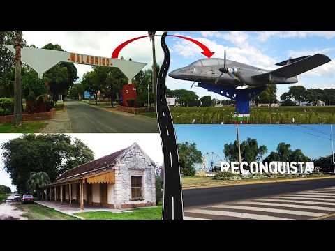 122 De Malabrigo a Reconquista (Perla del Norte), Santa Fe, Argentina #viaje #virtual #drone #travel