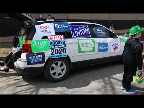 Democratic presidential candidate Elizabeth Warren campaigned in Memphis, Tennessee on Sunday. Democratic candidate Amy Klobuchar was in Cedar Rapids, Iowa. (March 17)