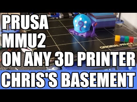 Prusa MMU2S On Any Printer Running Marlin - Chris's Basement