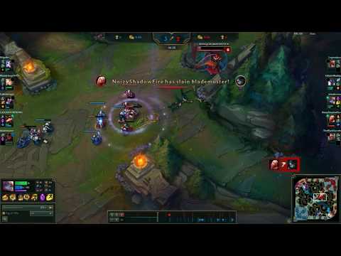 League fo Legends Vladimir v Akali (Akali fails)