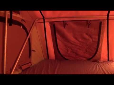 ARB Tent Top - A Look At The Inside.