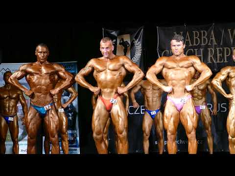 2nd Group Compulsory - Men Athletic - NABBA Czech Championship 2015