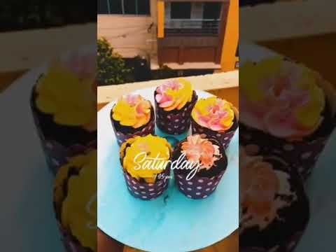 cute cup cakes 😋 🎂 do follow for more cute cakes.. #shorts #cake