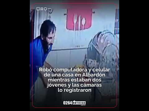 🔍 Robo registrado en Albardón