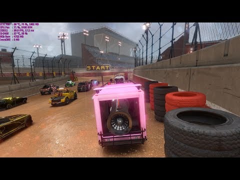 FlatOut 4: Total Insanity - "AllStar: Rocket Sorbet Van" Test Drive Gameplay [1080p60FPS]