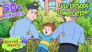 Henry Wreaks Havoc in the Park | Season 3 Clip Compilation | Horrid Henry | 1+ HOUR