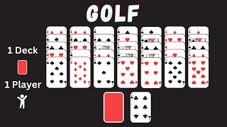How To Play Golf Solitaire