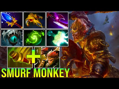 SMURF Monkey King - 23 SAVAGE - BEST STRATEGY TEAM FIGHT - INTENSE BATTLE