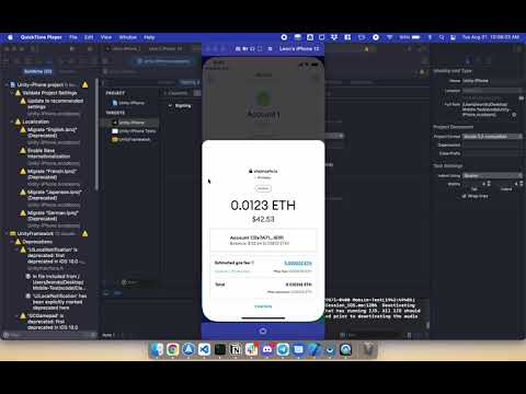 05 - Final Project - ChainSafe Gaming SDK - Connecting Unity to MetaMask Mobile | Trust Wallet
