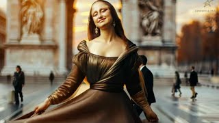 World Famous “ MONA LISA GOES MISSING “ | Short Film 4K #monalisa | 어느 날 갑자기 쓰나미가 부산을 덮쳤다 | 뭅뭅픽