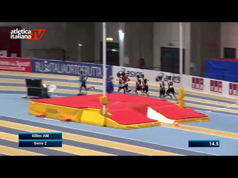 800 metri Allievi campionati italiani indoor 2022