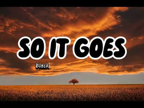Black Sherif ft. Fireboy DML – So It Goes (Official Lyrics Video)