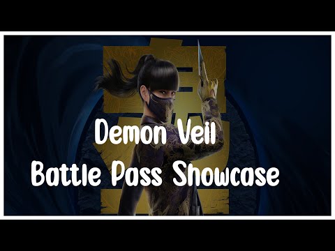 Operation Demon Veil Battle Pass Showcase! (NEW RAINBOW SIX SIEGE BATTLE PASS)