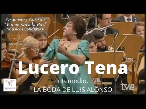 Intermedio. La boda de Luís Alonso. Castañuelas: Lucero Tena