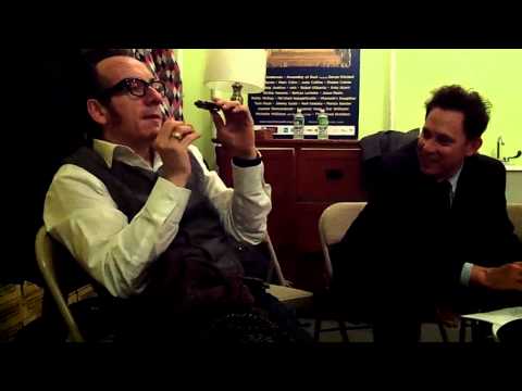 Thumbnail for Backstage w Elvis Costello and his new harp by Elvis Costello