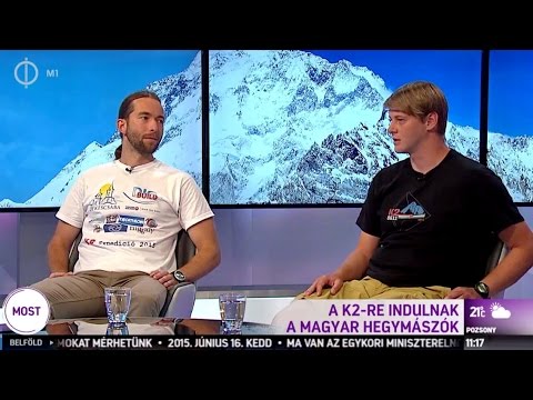 Interjú a K2 Expedíció előtt az M1 műsorán (2015)
