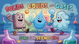 Learn States of Matter through Song! A Kid-Friendly Science Adventure | Educational & Fun gameplay video by OllieF, 3:20 duration