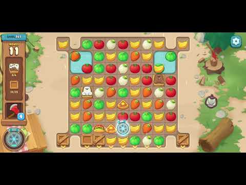 We Bare Bears Match3 Repairs Level 161 - No Boosters