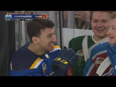 Jordan Kyrou Beats Connor McDavid At Fastest Skater Competition