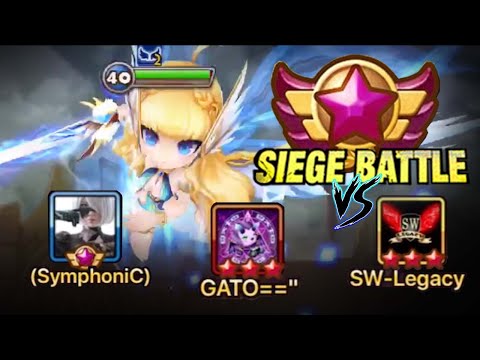 It's a Top Tier LEGEND SIEGE Battle! - Summoners War