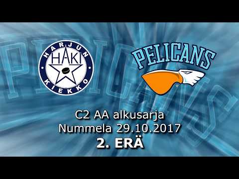 Su 29.10.2017 HAKI Blue - Pelicans C2 Akatemia, erä 2