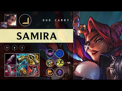 Samira ADC vs Yasuo - EUW Master Patch 25.24