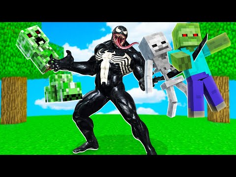1 GÜNLÜĞÜNE VENOM OLDUM! 😱 - Minecraft