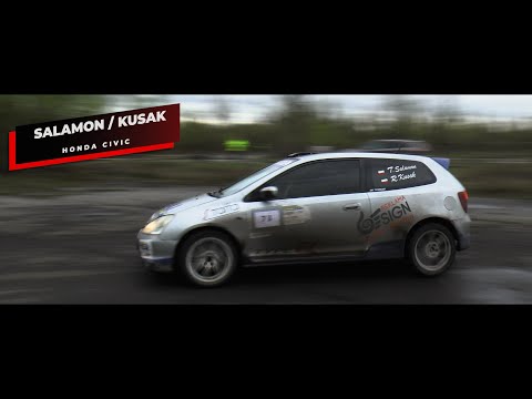 Rally Park Cup 2021 - Runda 2 - Salamon / Kusak - Honda Civic