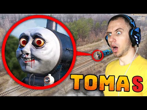 GHOST TRAIN CAUGHT ON VIDEO CAMERA 😱 (Tomy Show) Thomas