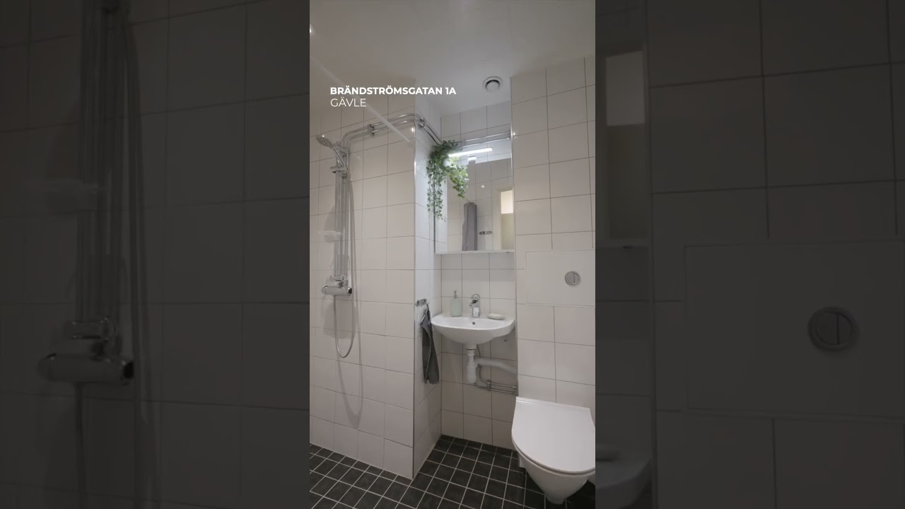 1 rum Lägenhet på Brändströmsgatan 1A Centralt Gävle kommun - video
