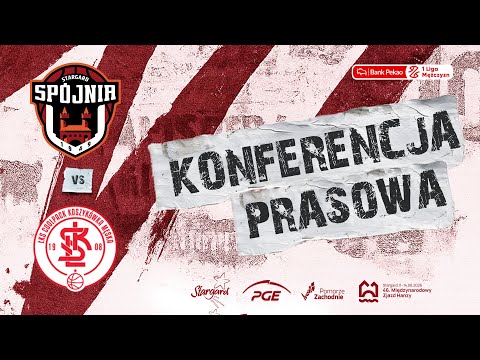 Konferencja prasowa | PGE Spójnia Stargard - ŁKS Coolpack Łódź