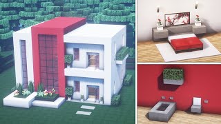 Minecraft: How to Build a Modern House Tutorial (Easy) !