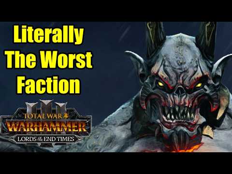 Literally The Worst Faction In game - Daemons of Chaos - Total War Warhammer 3