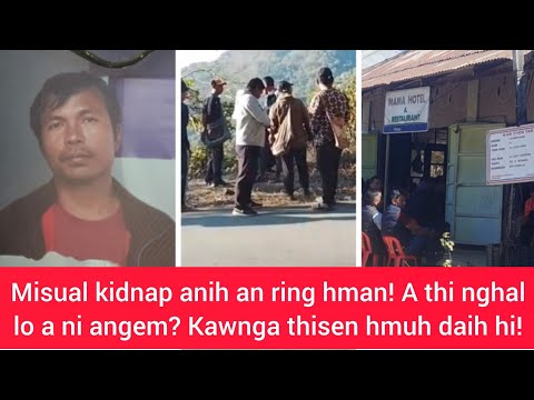 Accident a Pu Chuana thih dan hi. Amah lum thui si, kawngpuia thisen awm nuaih hi..!?