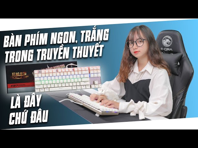 Bàn phím cơ MotoSpeed K87 TKL Led Backlight (K87H)