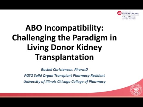 ABO Incompatibility: Challenging the Paradigm in Living Donor Kidney Transplantation