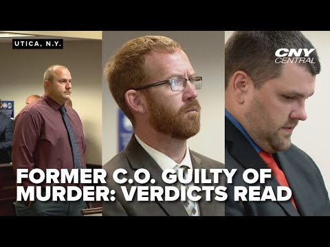 Verdict: Former CO David Kingsley convicted of murder for Marcy inmate Robert Brooks' death