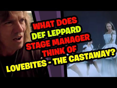 DEF LEPPARD Stage Manager Reacts to LOVEBITES - The Castaway!