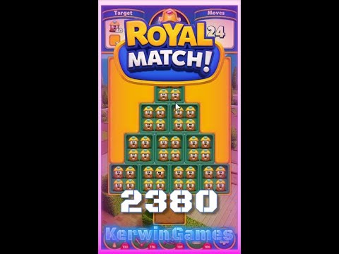 Royal Match Level 2380 - No Boosters Gameplay