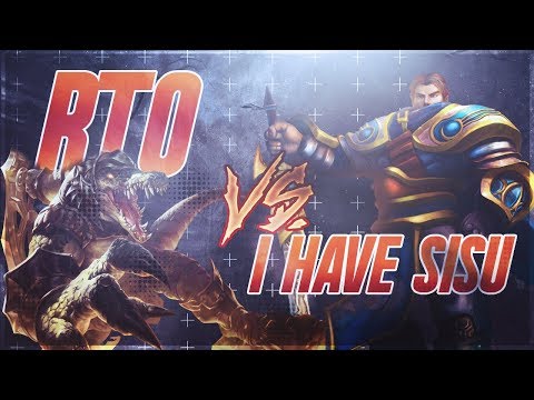 RTO's Renekton Vs. I Have Sisu's Garen (Full Masters Game Vod with Commentary - Patch 8.12)