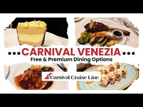 Carnival Venezia Food Tour – Kostenloser Restaurantführer für Spezialitäten