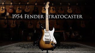 Video thumbnail for FIRST YEAR 1954 Fender Stratocaster by Emerald City Guitars