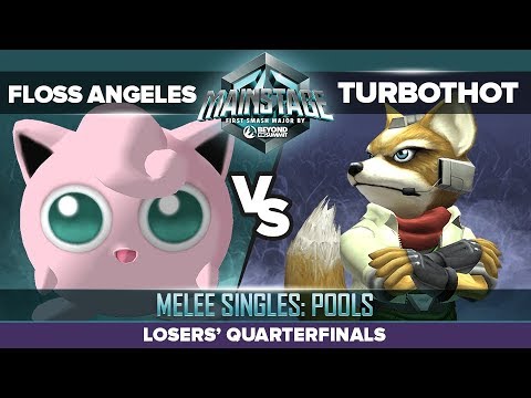 floss angeles vs TurboThot - Losers' Quarterfinals: Melee Singles Pools - Mainstage | Puff vs Fox