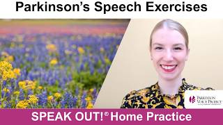 Parkinson’s Speech Exercises