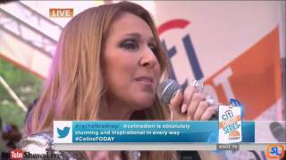 Celine Dion Over The Rainbow | LIVE Today Show 2016 July 22