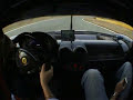 Ferrari FXX Supercar on racetrack and driven hard!!