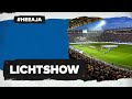 ?? GEWELDIGE LICHTSHOW ? Abe Lenstra Stadion tijdens sc Heerenveen - Ajax