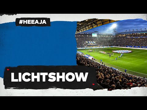 🤩🌌 GEWELDIGE LICHTSHOW 🔥 Abe Lenstra Stadion tijdens sc Heerenveen - Ajax