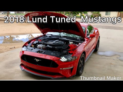 2 Lund Tuned 2018 Mustang’s 3.15 vs 3.55