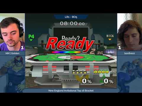 NE Melee Invitational 2018 - Golden (C. Falcon) vs. bonfire10 (Sheik) - SSBM LR1